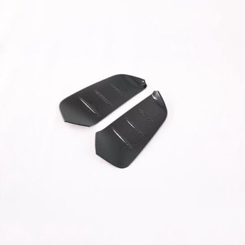 for Toyota BZ4X 23-24 Carbon Fiber Style Front bumper Fog Light Lamp Cover Trim