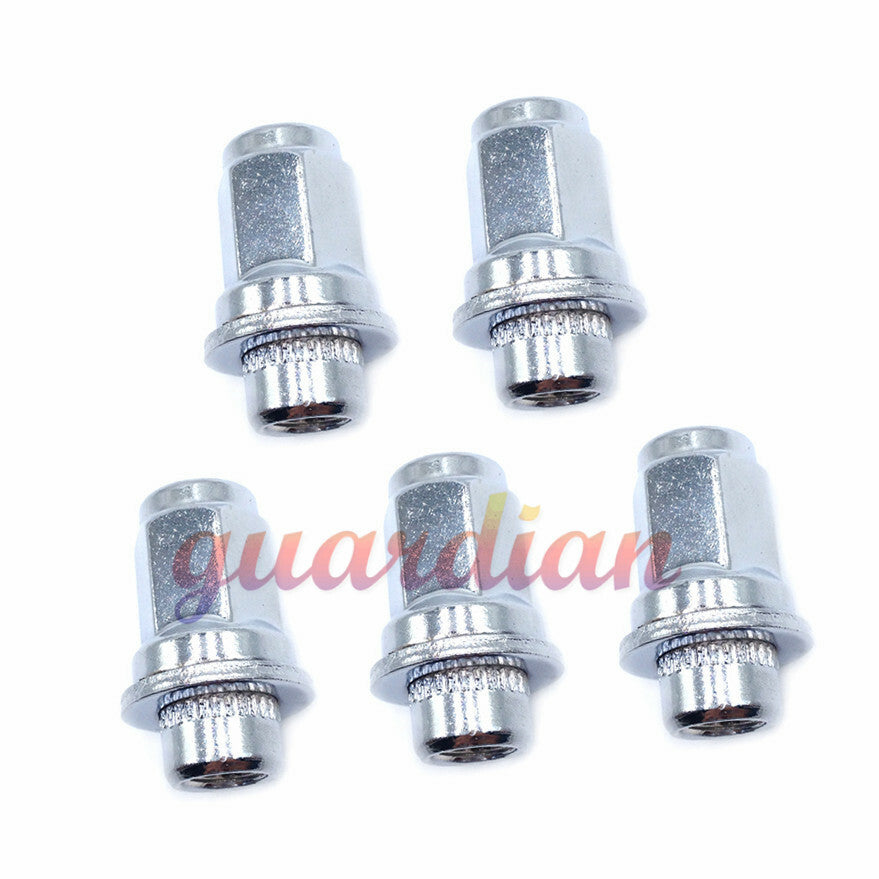 NEW 5pcs Wheel Lug Nuts Stud 90942-01058 for Toyota Chrome for Corolla for Camry RAV4