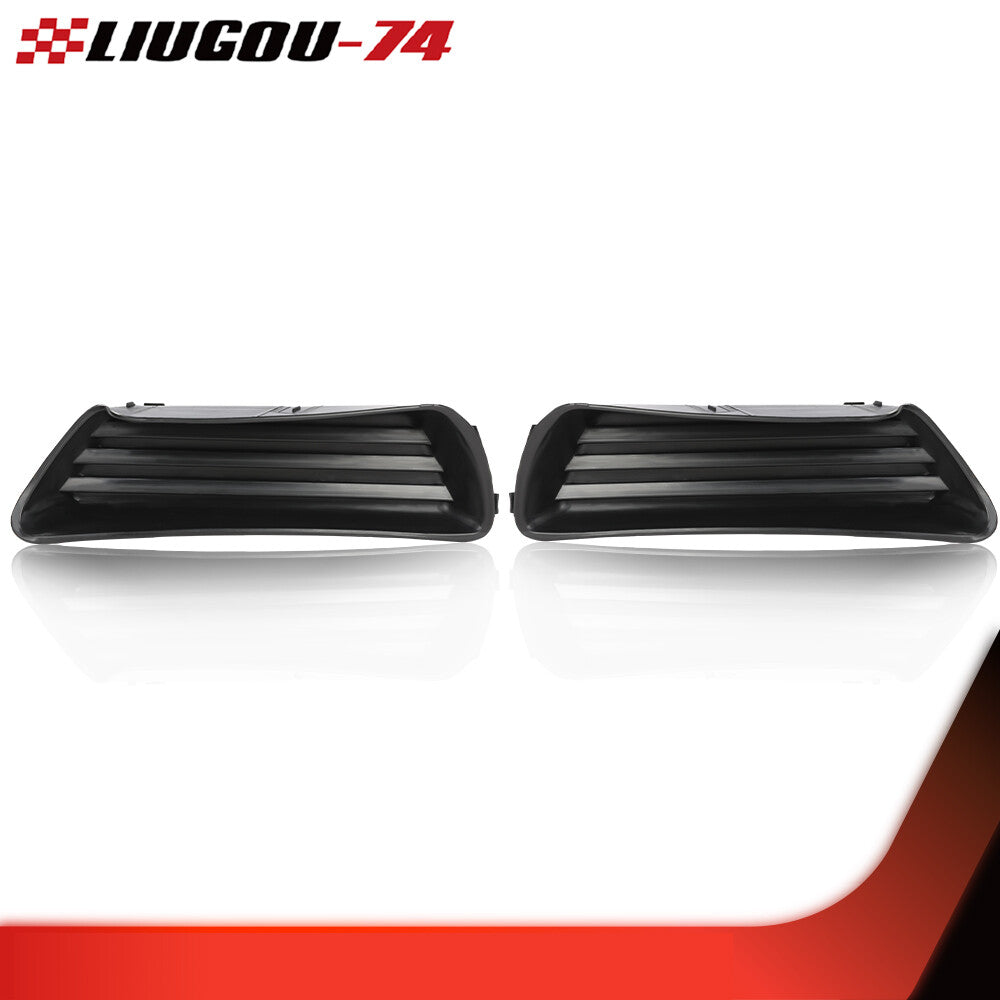 Suitable for 2007-2009 for Toyota for Camry front bumper fog light cover insert panel (2 pieces)