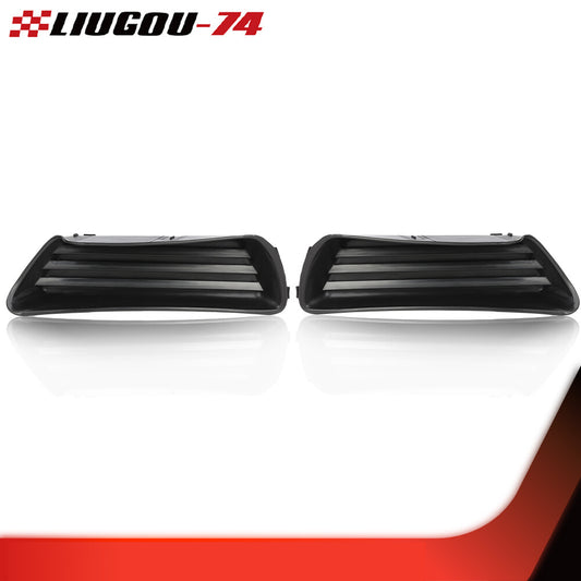 Suitable for 2007-2009 for Toyota for Camry front bumper fog light cover insert panel (2 pieces)