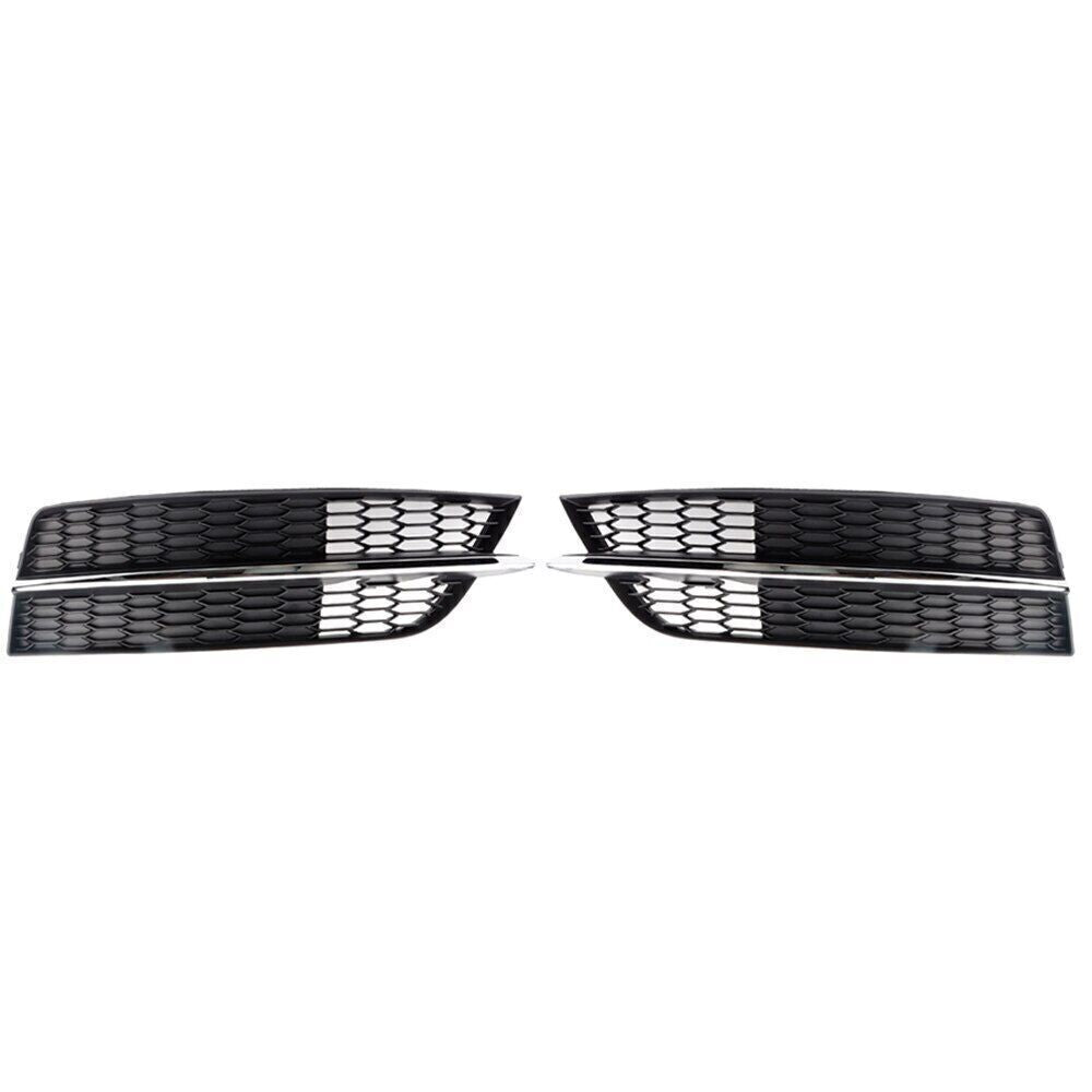 for Audi A7 S7 Sports Version 2015-2018 Pair Front Bumper Light Grille Cover v