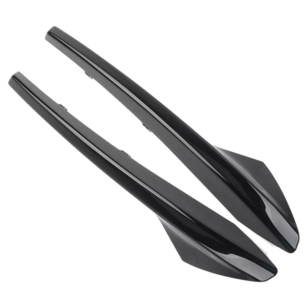 2X Left+Right Front Bumper Outer Grill Black Trim Cover For 2017-2019 XE R-Sport