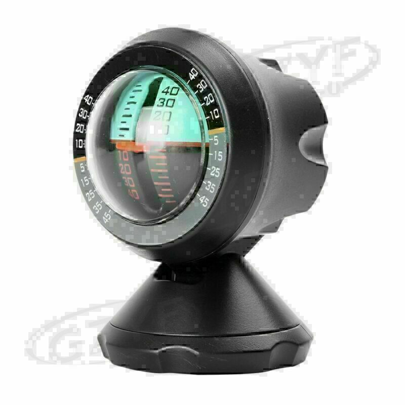 Inclinometer Instrument Angle Protractor Slope Meter Level Tilt Gauge Auto Car