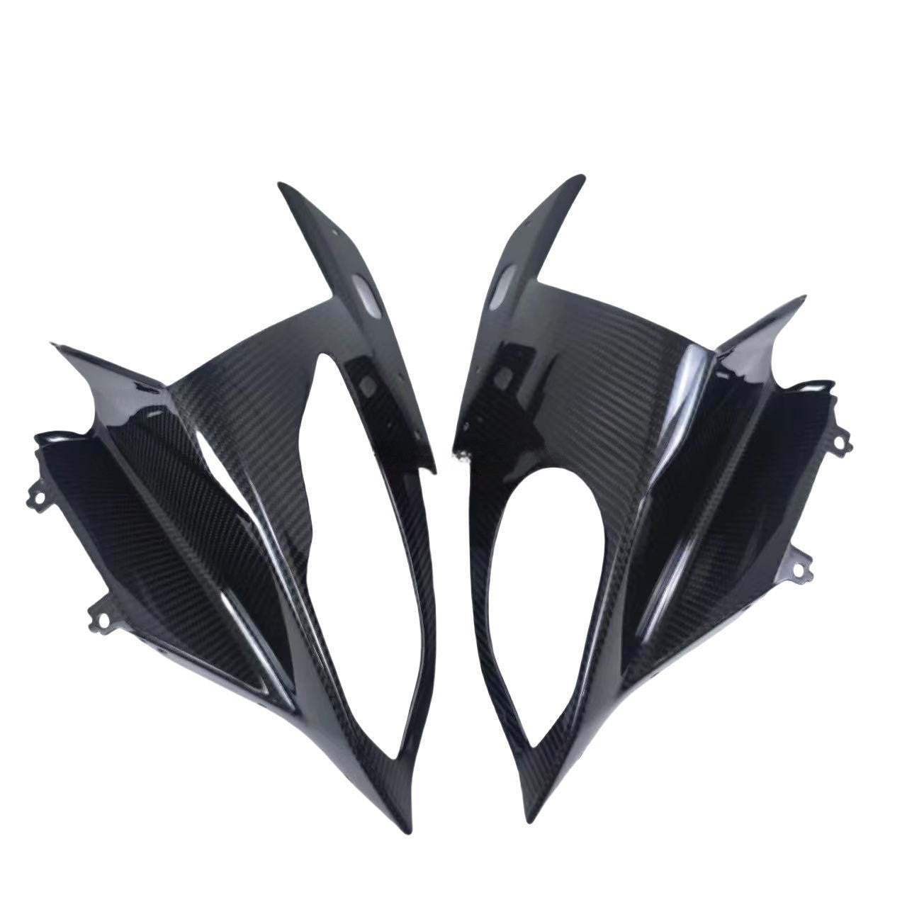 100% Carbon Fiber for BMW S1000RR 2015-2019 Upper Front Headlight Fairing