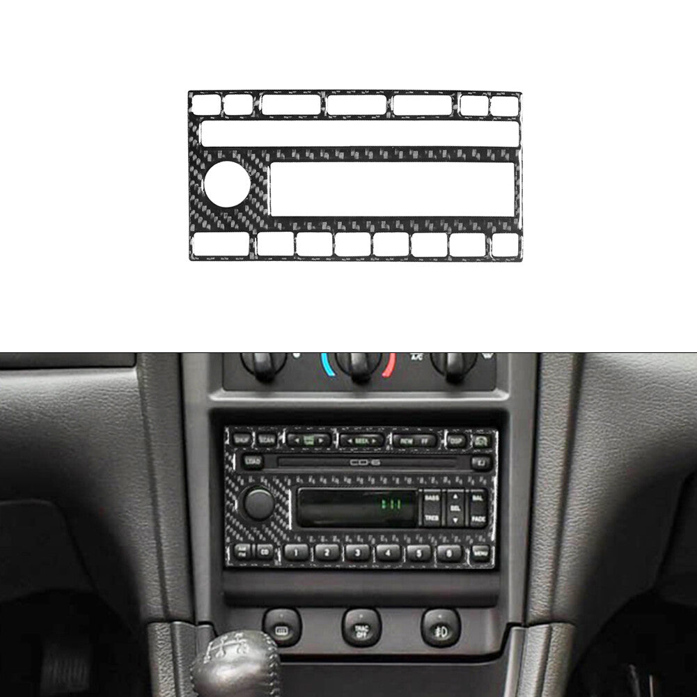 Red Carbon Fiber Ignition&Glove Box Switch Trim For Land for Range Rover Sport 14-17 v