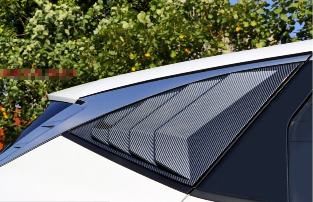 for Hyundai for Tucson 2023 Car Accessories Rear Side Window Scoop Louver Vent Cover