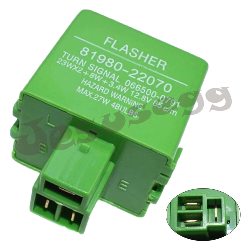 for TOYOTA 78-90 for COROLLA Electronic LED Flasher Relay Turn Signal Bulbs Relay Q