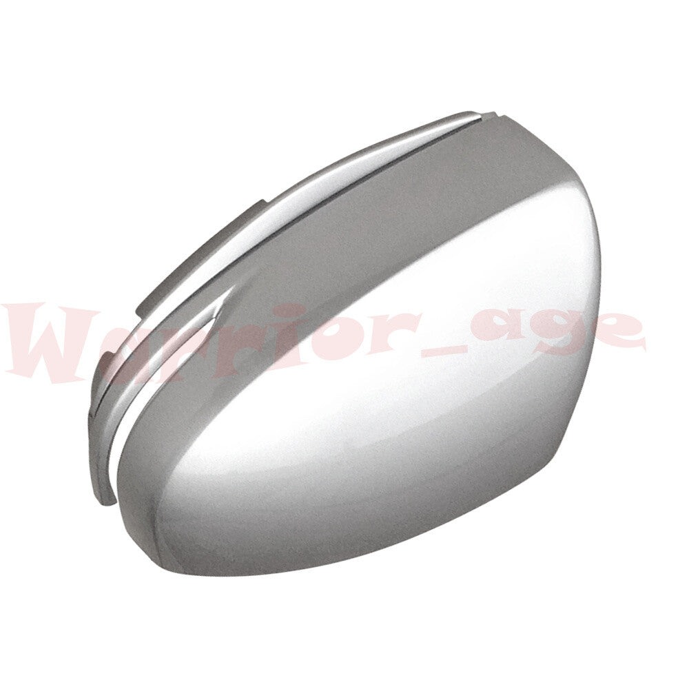 Fits 2014-2020 for Honda Fit3 Jazz GK Left Side Mirror Cover With Light Silver