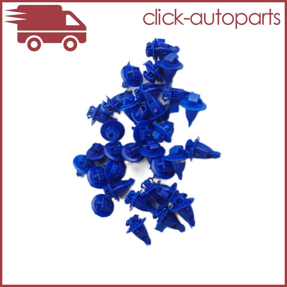 20x 75495 35010 for 4Runner Highlander Rocker Moulding Clip Nylon Retainer Blue