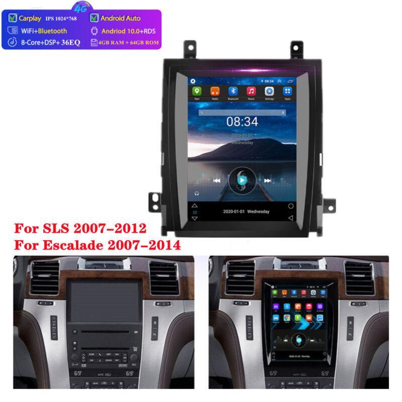 Device with CarPlay compatible with for Cadillac for Escalade SLS 9.7 4+64GB Stereo Radio Navigation Head (July 14th) n