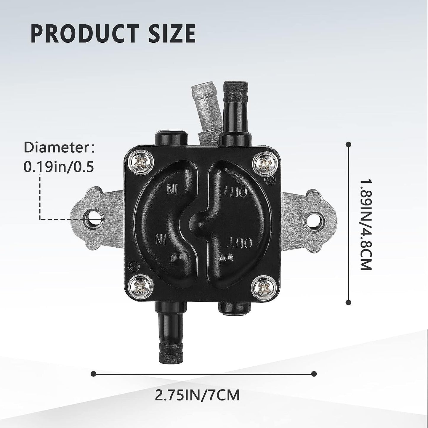 84003048 Fuel pump for BS 540000 541000 542000 543000 844527 844089 Lawn Mower