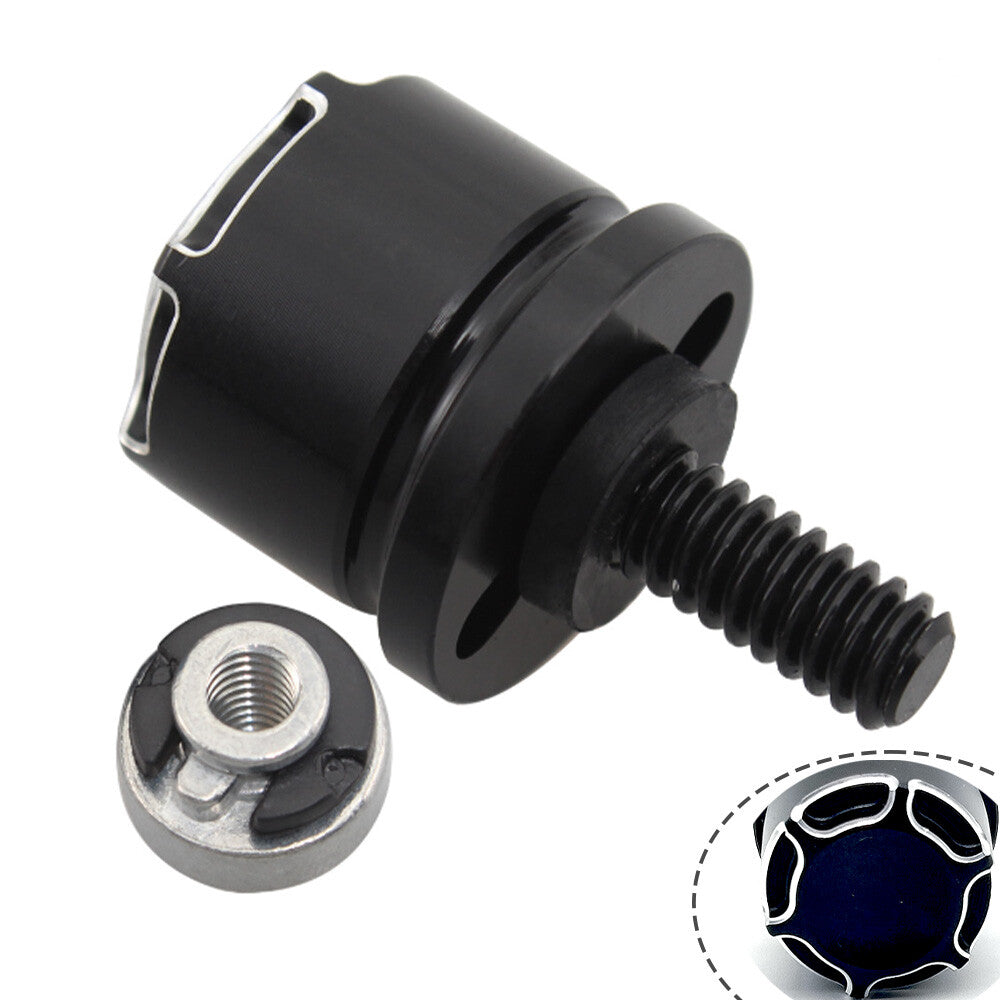 Suitable for Harley Davidson 1996 and later black blank rear fender screws, for seat bolts, and nuts. n