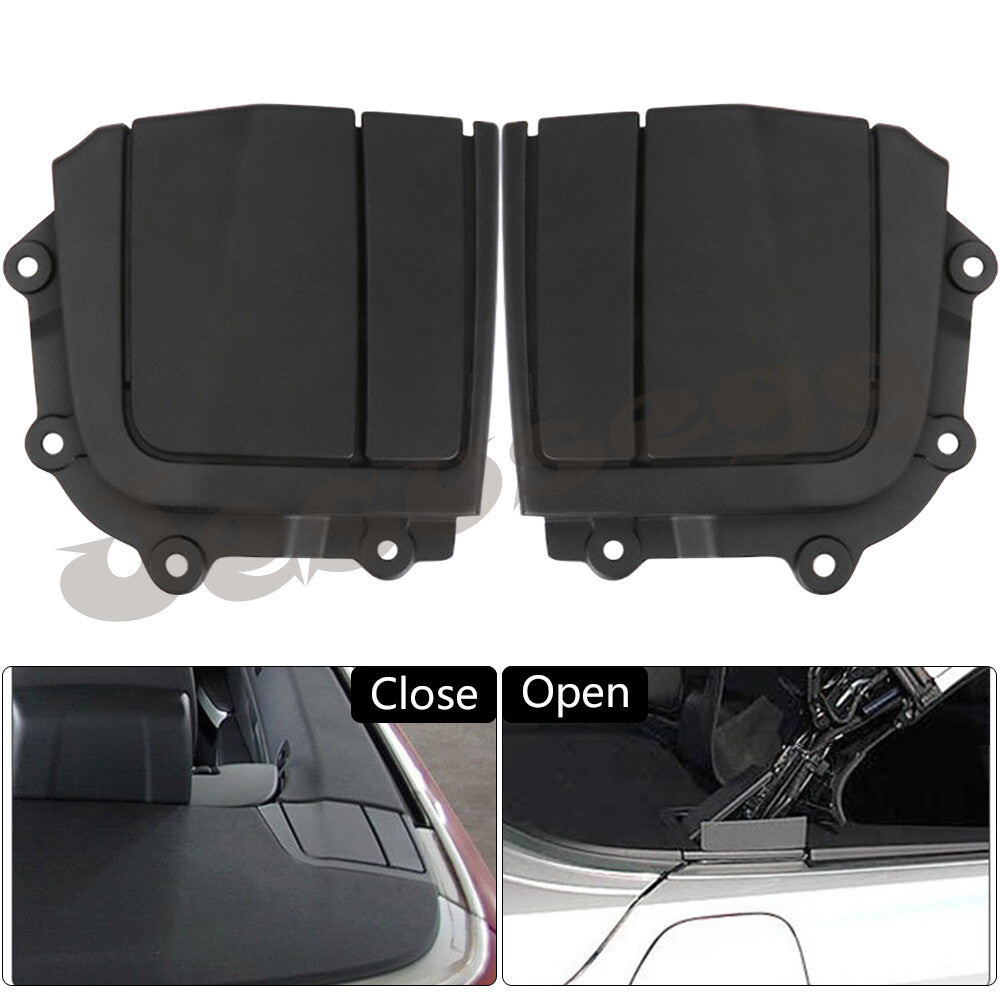 for BMW E93 M3 Convertible 2007-13 Black RHLH Retractable Top Deck Hinge Panel Q
