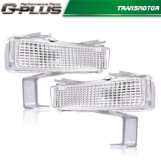 The bumper turn signal lamp is suitable for the left and right of 80-90 Caprice plastic lens- v