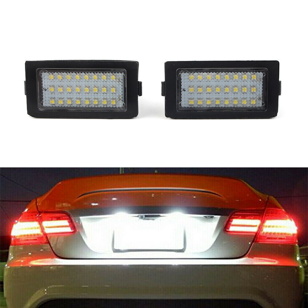 24-SMD LED License Number Plate Light Lamp for BMW E38 7 Series Canbus 1995-2001