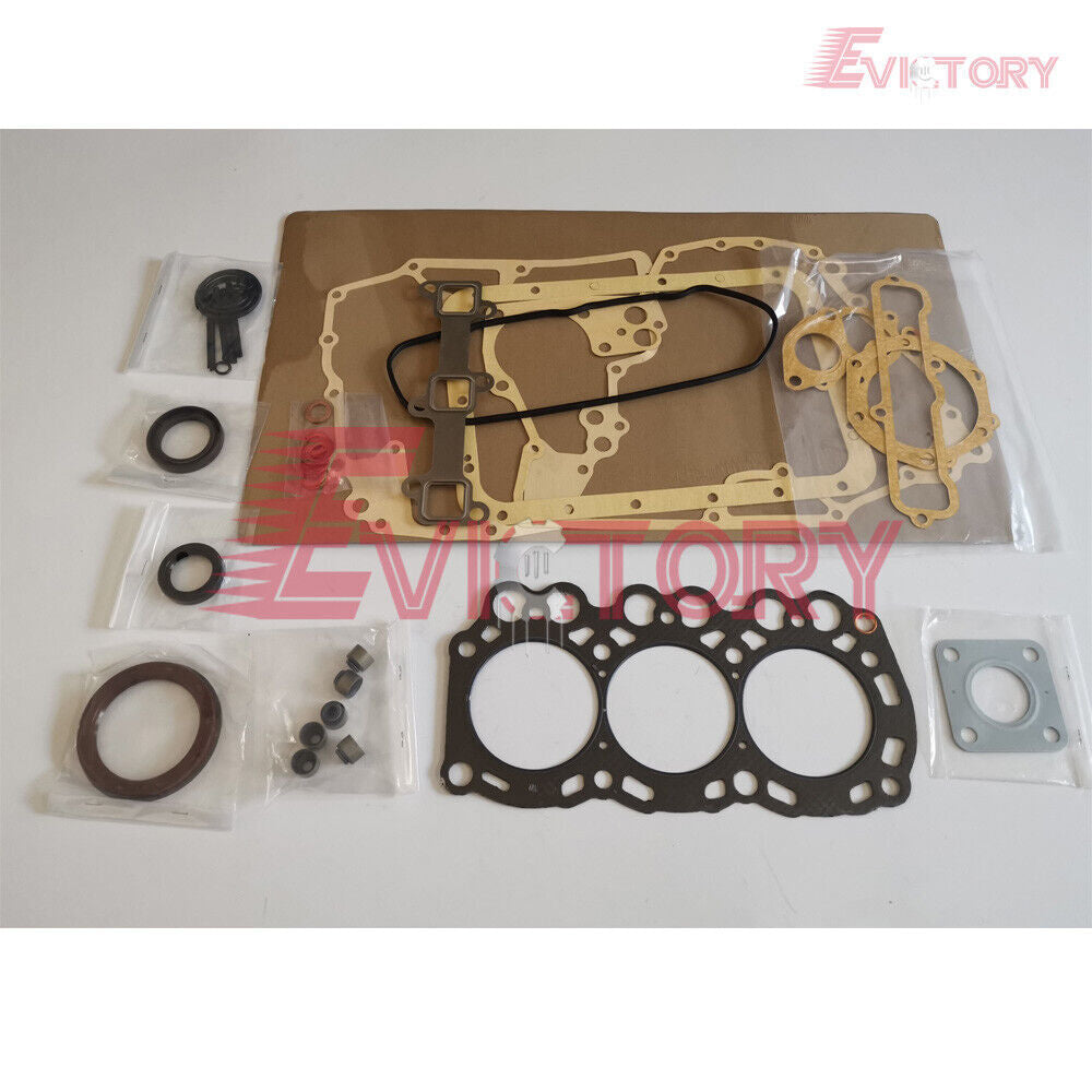 L3E Rebuild Kit Piston Rings Cylinder Liners Head Gaskets Bearings Valve -
