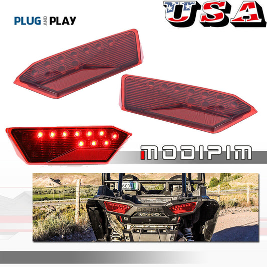 Suitable for 14-18 for Polaris RZR TURBO 1000 XP 900 S driver passenger side taillights- v