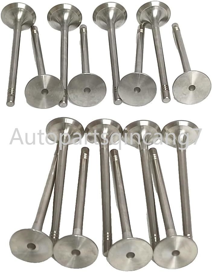 2.0L TDI Intake Valves x8Exhaust Valves x8 for AUDI for VW 03L109601 03L109611 CFFA