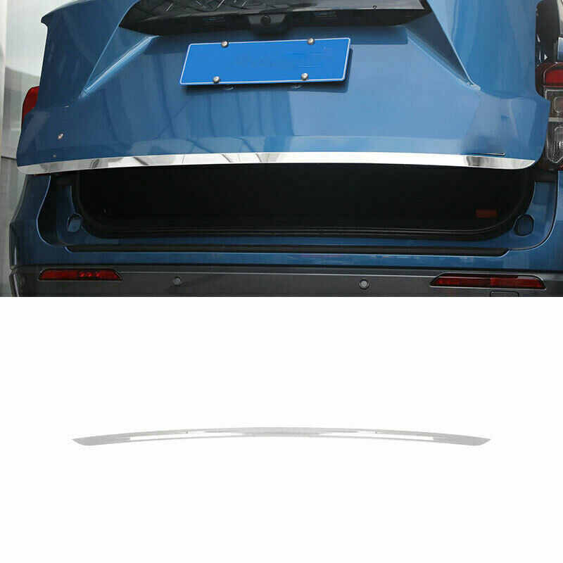 for ford  Explorer 2020-2021 Stainless Chrome Lower Tailgate Trunk Lid Cover Trim