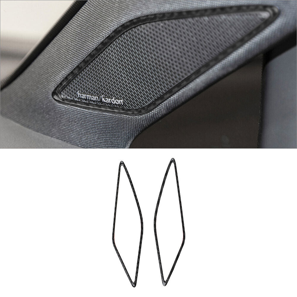 Suitable for Corolla 2014-2018 carbon fiber glass window lift switch panel decoration- v