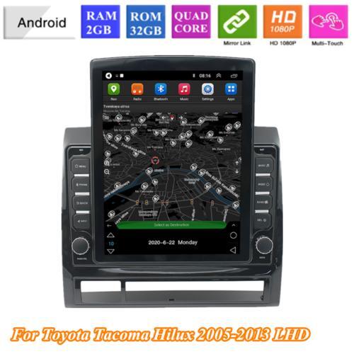 FM DAB RDS for Tacoma 2005-2013 2+32GB 9.7-inch Stereo Radio Player with GPS and WiFi n
