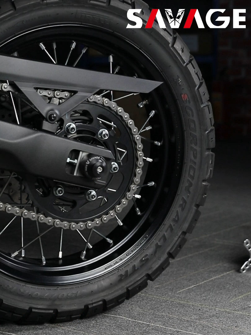 Rear Wheel Fork Sliders Crash Protector Guard for YAMAHA MT07 Tracer 700 GT Q