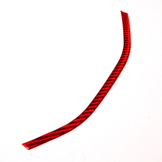 1x Carbon Fiber Speedmeter Below Frame Trim Cover for Honda for Civic Coupe 2013-15 n