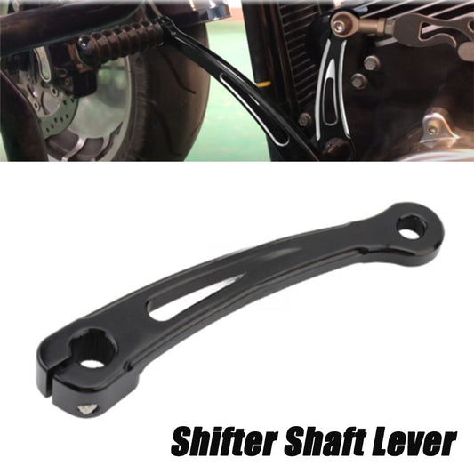 Inner Shift gear lever for Harley Touring Softail Road King, Black - n