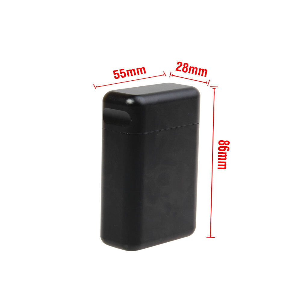 Car Key Signal Blocker Case Cage Fob Pouch Keyless RFID Blocking Box Black Alloy