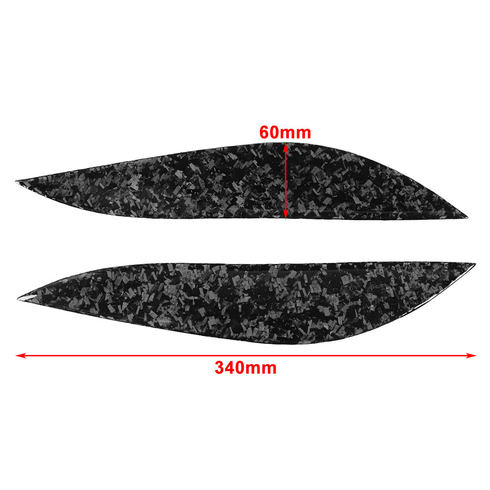 Headlight Eyebrow Eyelid Cover Fit for Honda for Civic 2001-2003