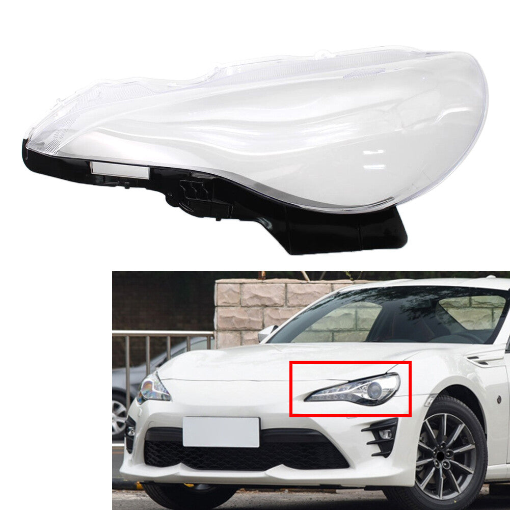 Headlight Headlamp Lens Cover for Subaru BRZ 13-16 for Toyota G86 GT86 12-16