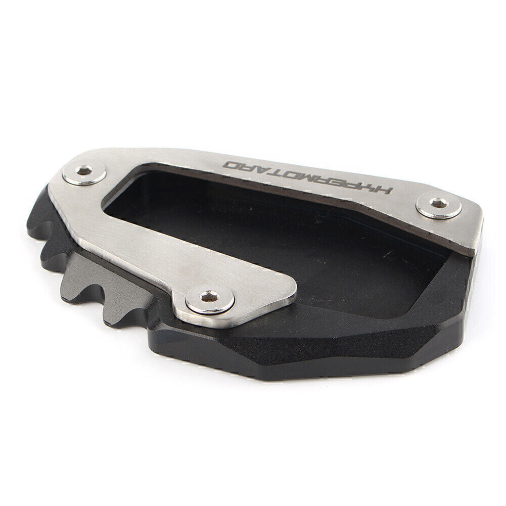 Seitenst?nder Erweiterung Schwarz f¨¹r for Ducati Hypermotard / Hyperstrada 821 13-17