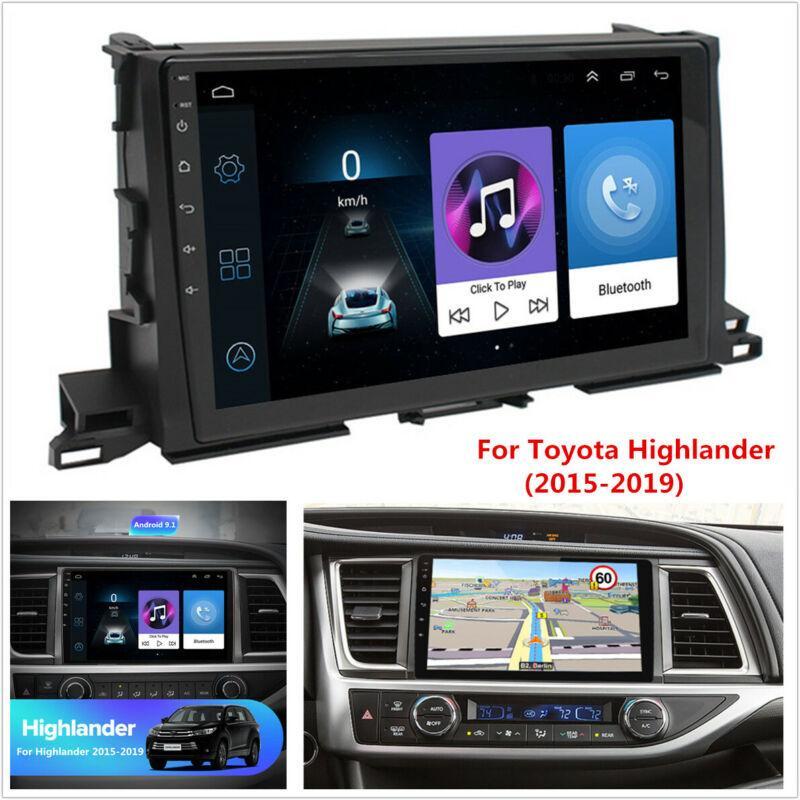 Radio GPS for Highlander 2015-2019, Stereo WIFI, BT DAB, Mirror Link, 10.1-inch - n