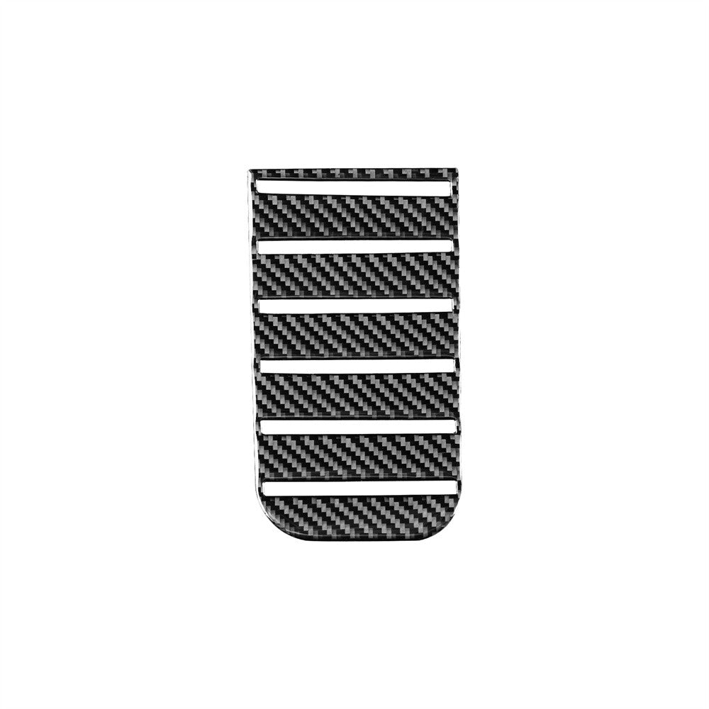 4X Carbon Fiber Outdoor Handle Panel Cover Trim For Model 3/Y 2017-2022 v