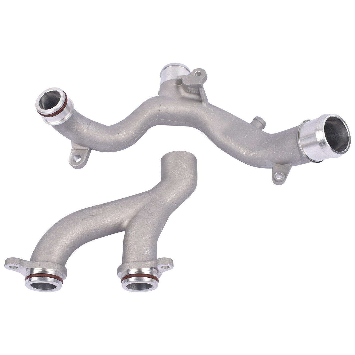 2pcs Coolant Pipe Kit for Land Rover LR4 3.0L for Range Rover 5.0L Supercharged