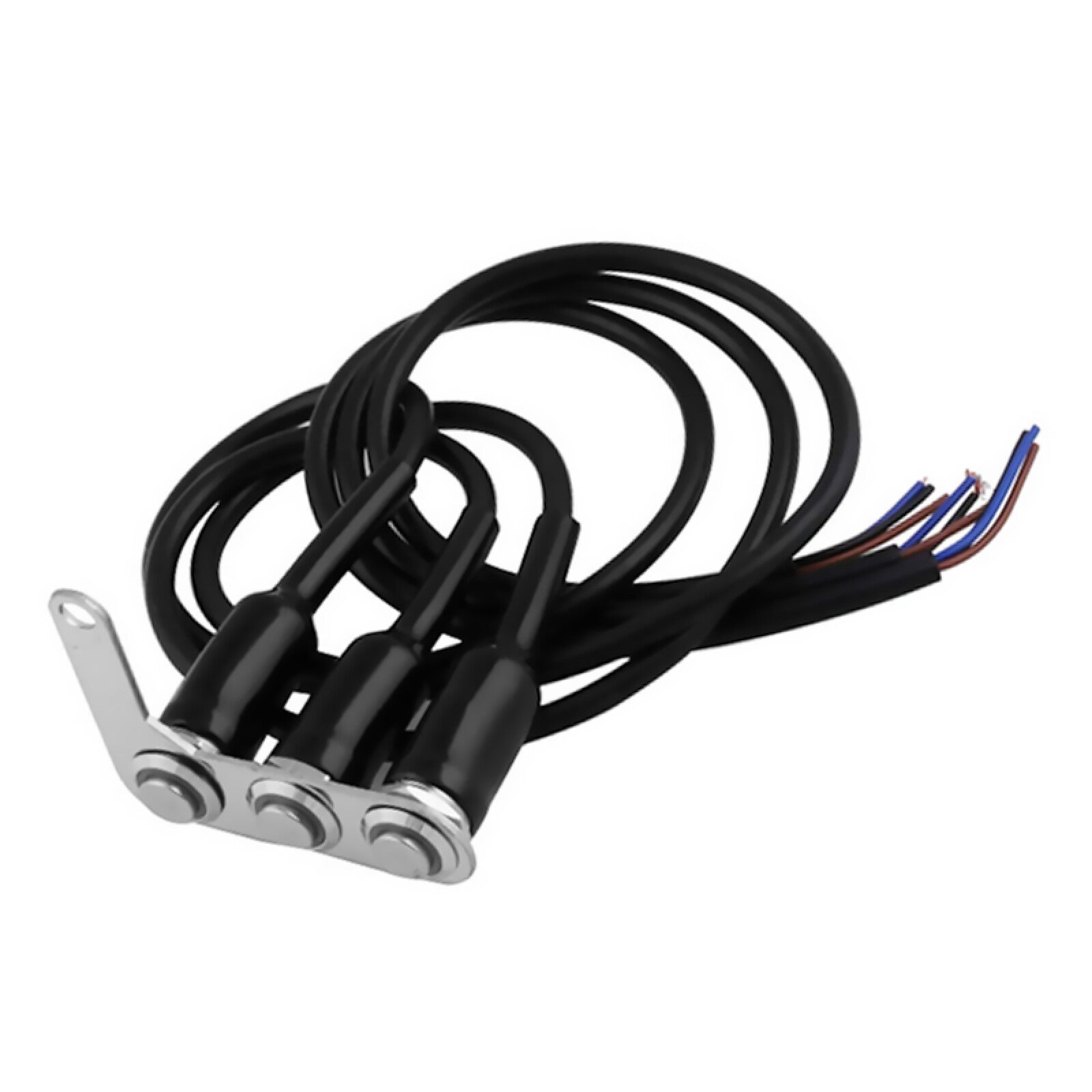 LED Motorcycle Switch ON OFF Handlebar Mount Push For Headlight Horn Turn Signal
