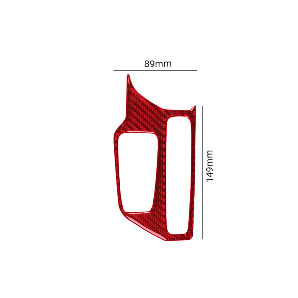 Carbon Fiber Automatic Transmission Surround Trim For Fiesta 2011-2015 v