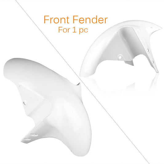 for Yamaha 1998 1999 2000 2001 YZF R1 ABS Unpainted Front Fender Fairing Cowl Q