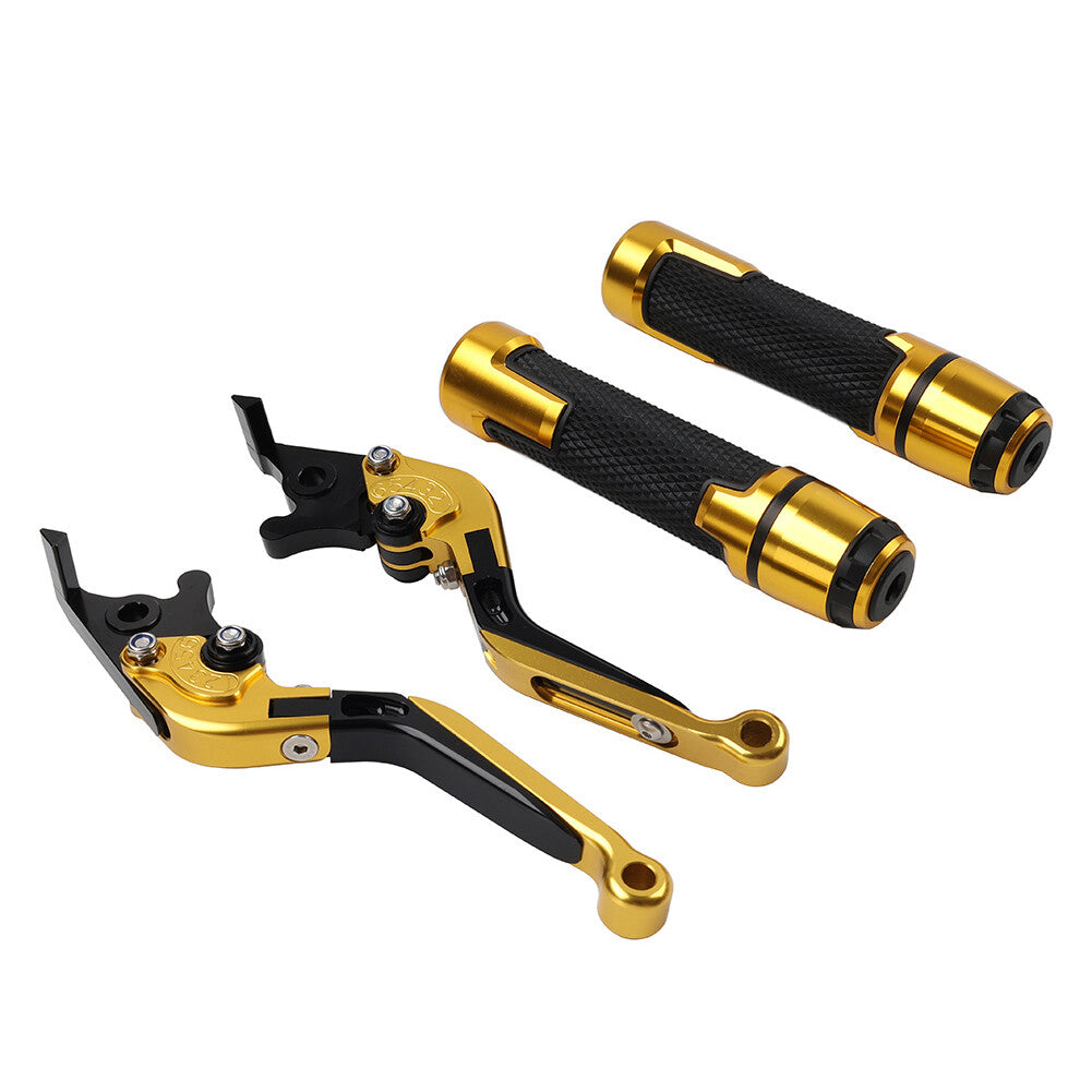 Folding Extendable Brake Clutch Levers Handlebar Grip for BMW S1000R/S1000RR