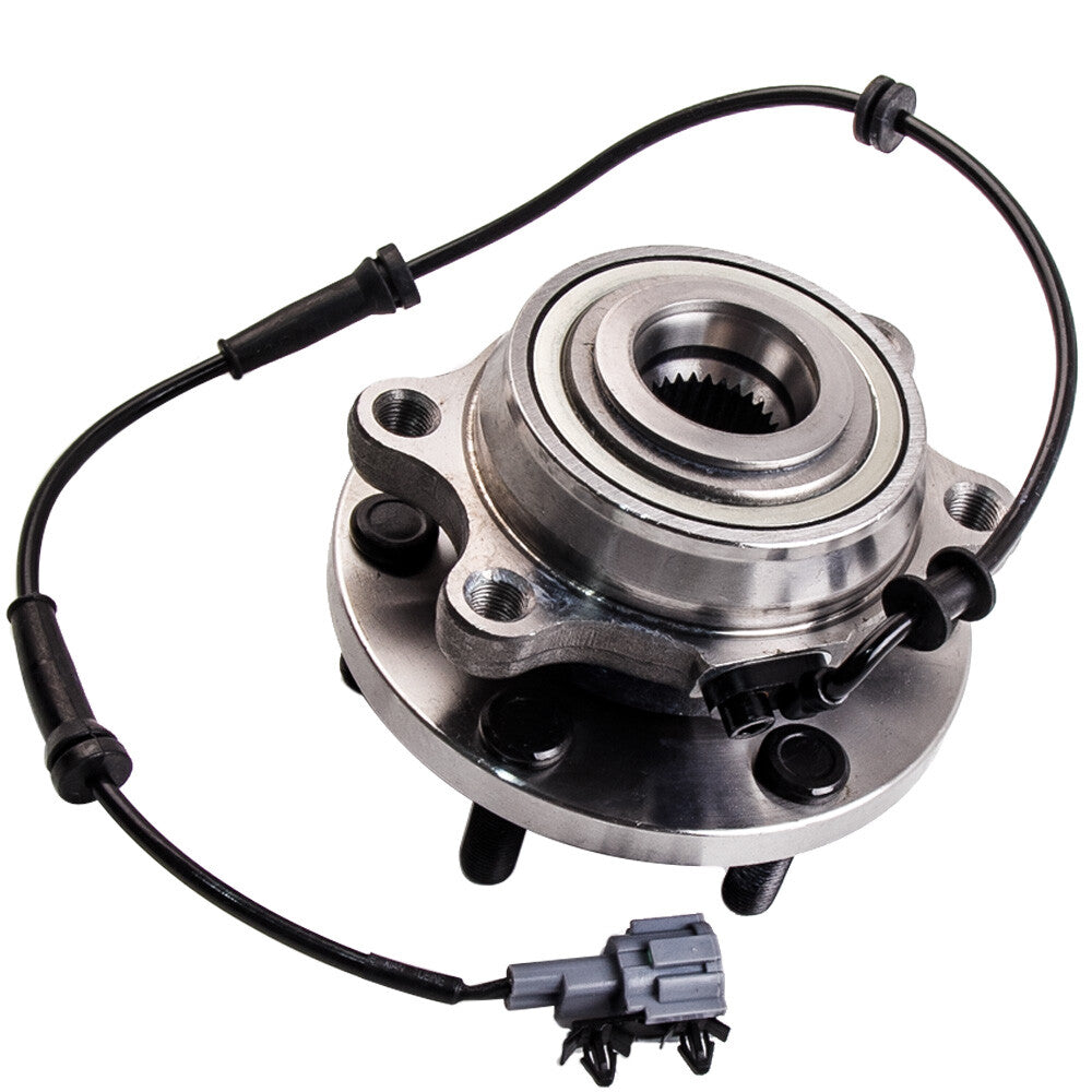 1Pc Wheel Hub Bearing Front 4WD for Nissan Frontier 2005-2019 Pathfinder 05-2012 Q