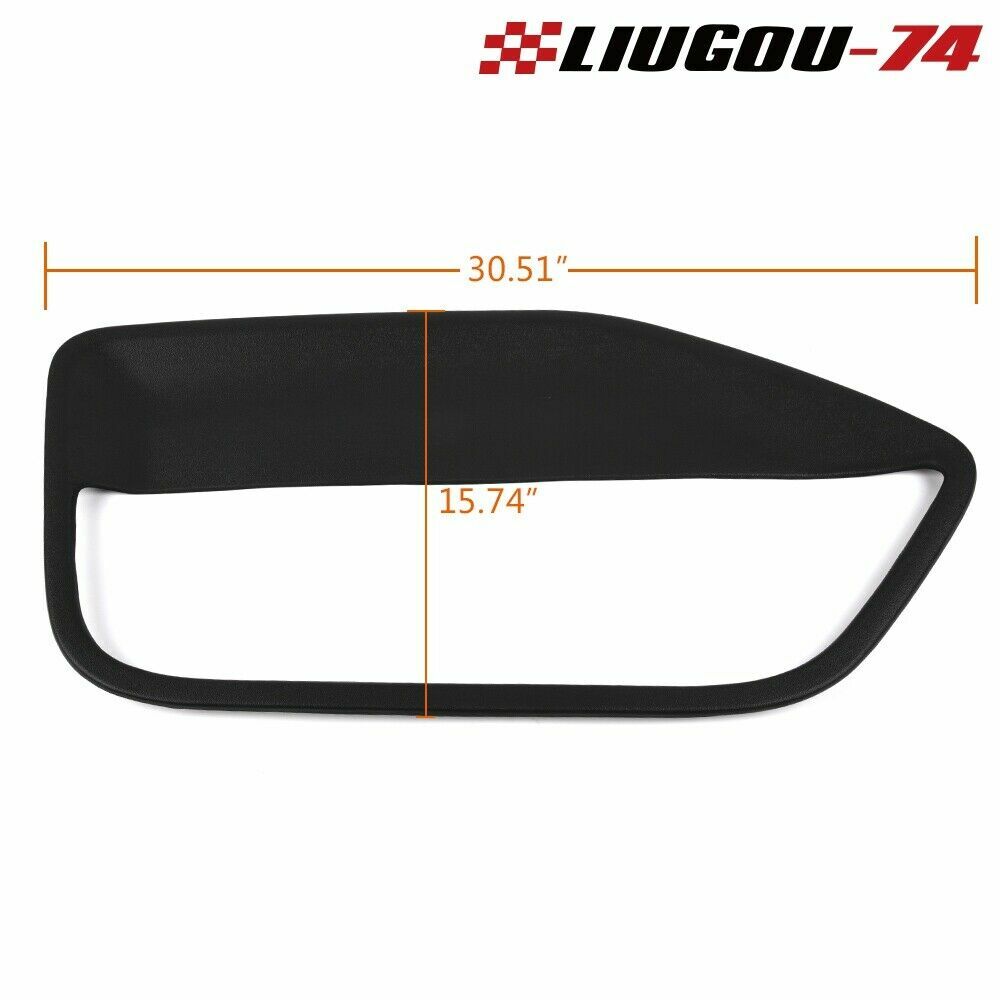2-Pack Front Door Panel Insert Card Kit Fits 2005-2009 for Mustang - v