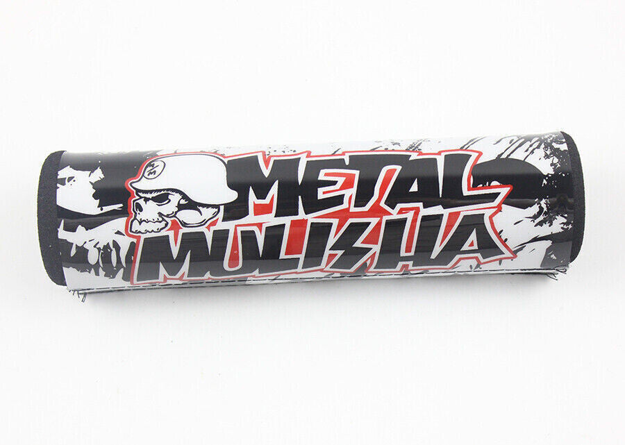 Universal 7/8 Handle Bar Round Pad Pit Dirt Bike Motorcross ATV Scooter Metal