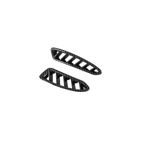 Carbon fiber style dashboard air conditioning switch cover for 2015-20 for mini F55 F56