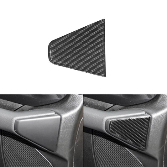 Carbon Fiber CD Radio Console Trim for Mustang Convertible 2001-2004 Type A v