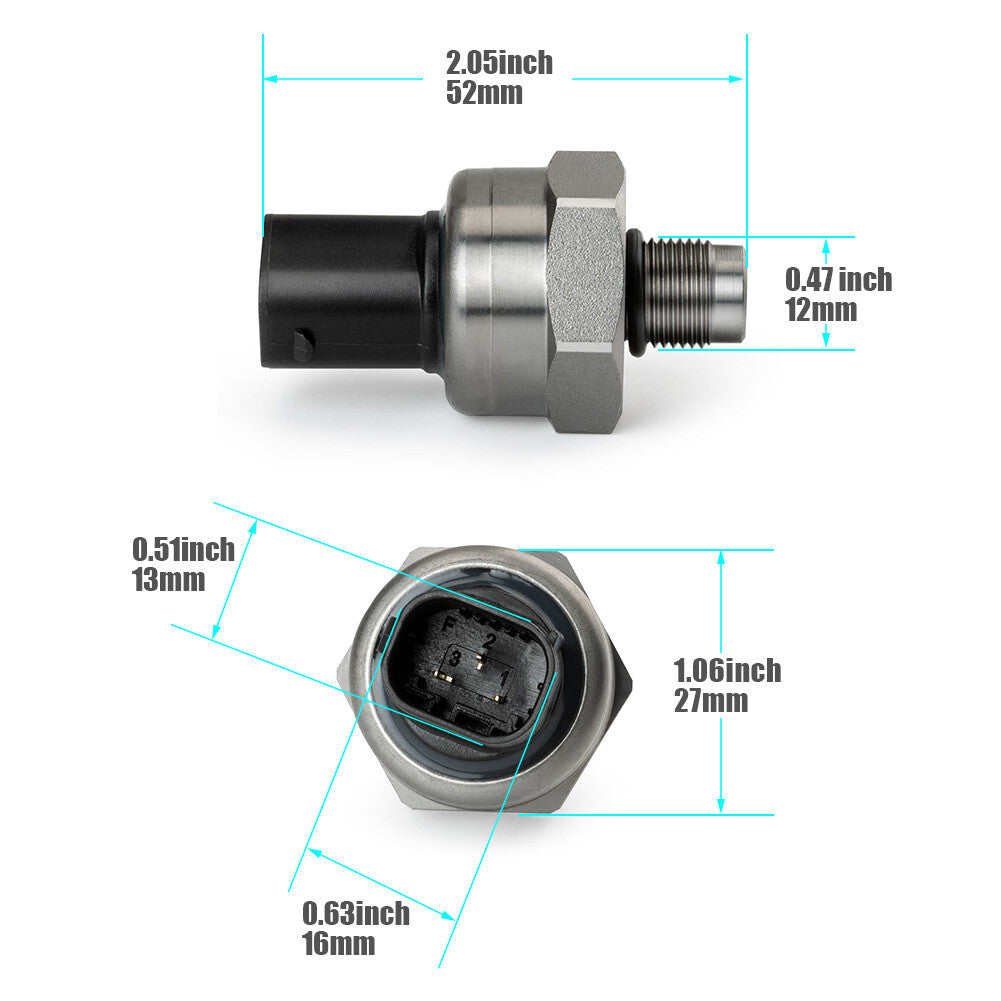 Anti-lock Brake Pressure Sensor for BMW E46 3 5 series E61 M3 Z3 Z4 34521164458 Q