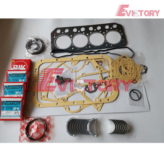 Reconstruction kit with oversized piston rings + 0.50 shim bearings suitable for S4L-2.