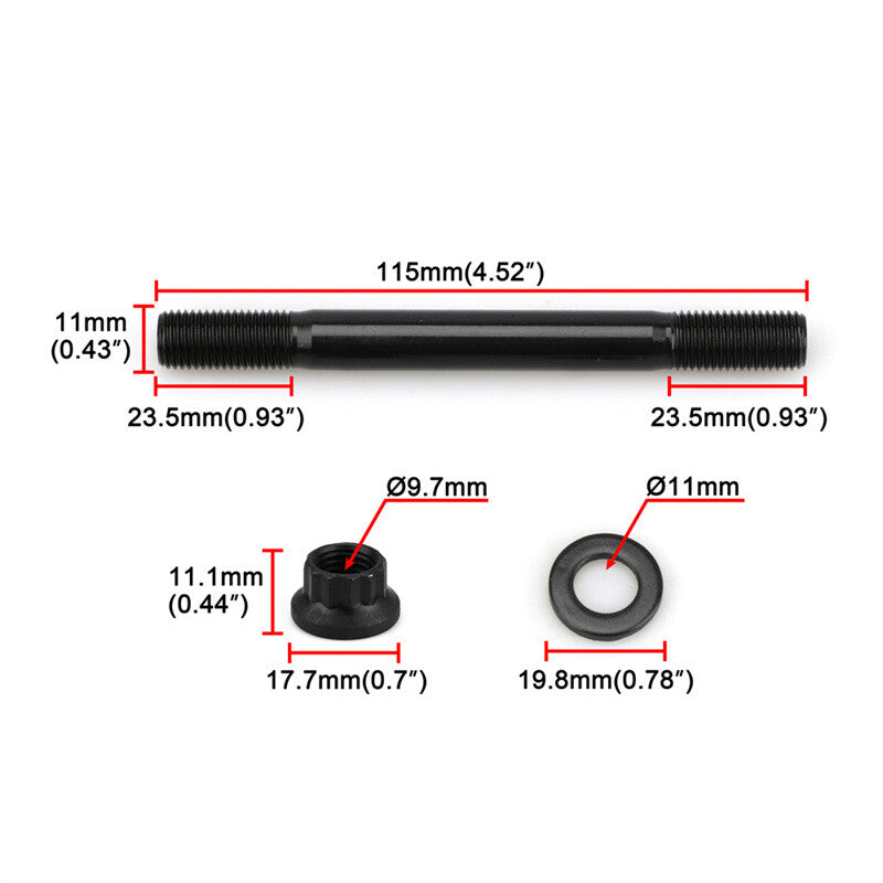 207-4203 Cylinder Head Stud Kit for EVO8 EVO9 & for Mitsubishi Eclipse 1994-up 4G63 Q