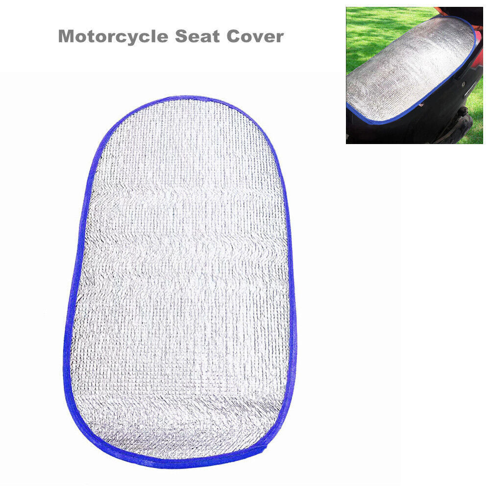 Sun-reflective motorcycle for seat cover, waterproof and heat-resistant protective , 1 piece - n