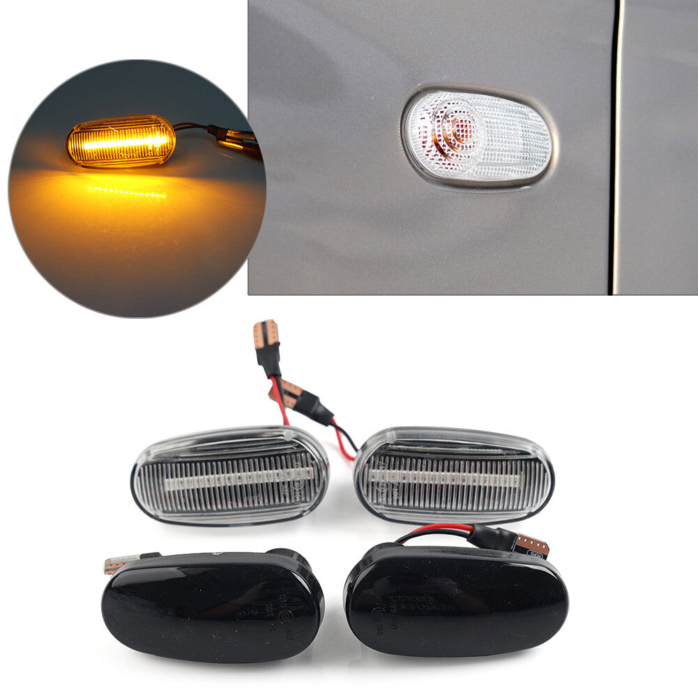Sequential LED Side Marker Lights Turn Signal Lamp for Alfa Romeo 147 GT MiTo Q