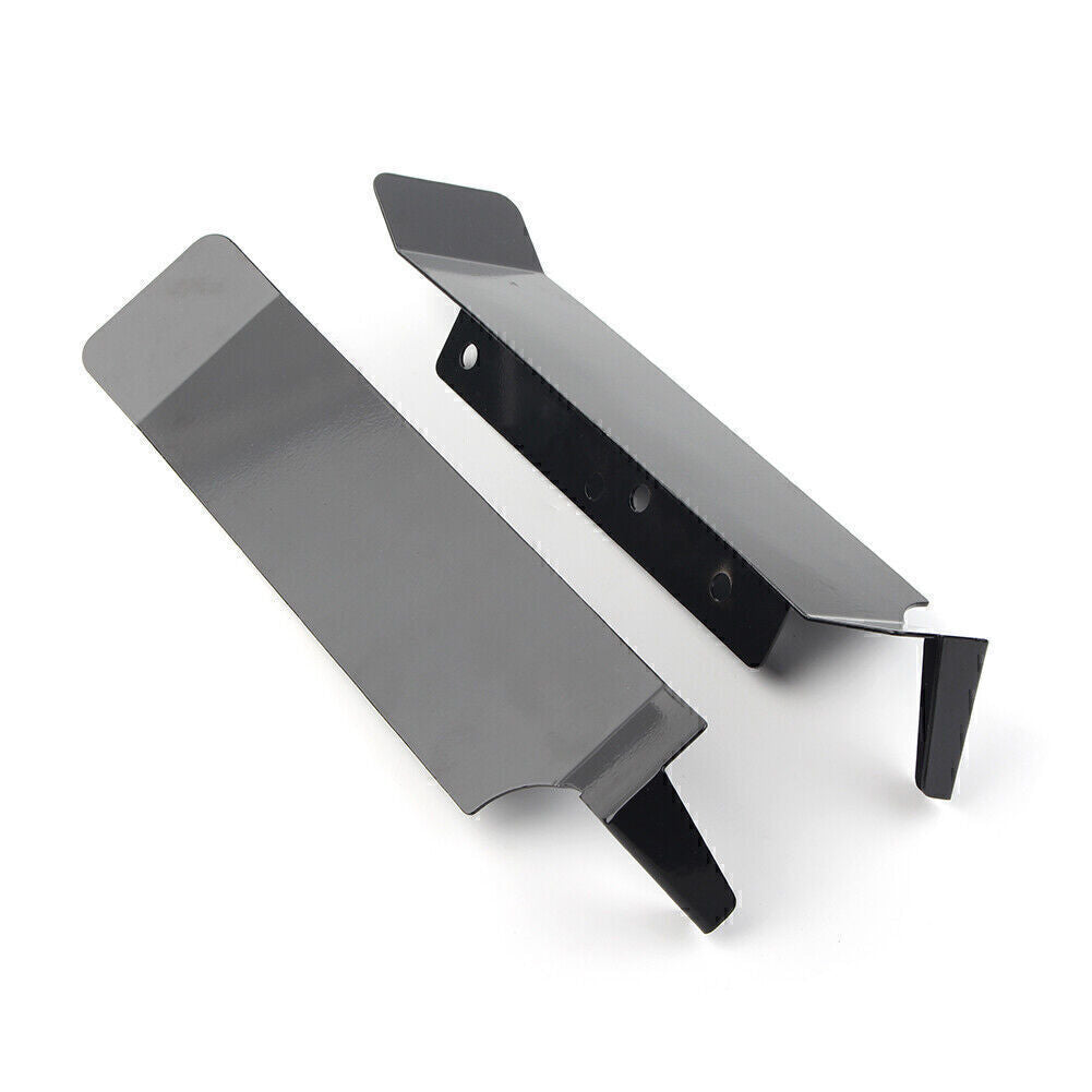 Saddlebag Filler Panels Solid Strips Black for Harley Road King EFI FLHRI FLHR Q